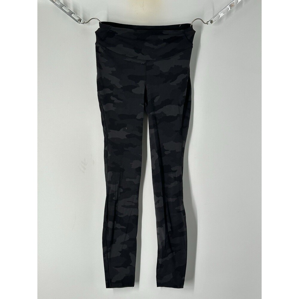 Lululemon Base Pace High-Rise Tight 28" *Brushed Nulux Camo Deep Coal Size 6 - Picture 4 of 12
